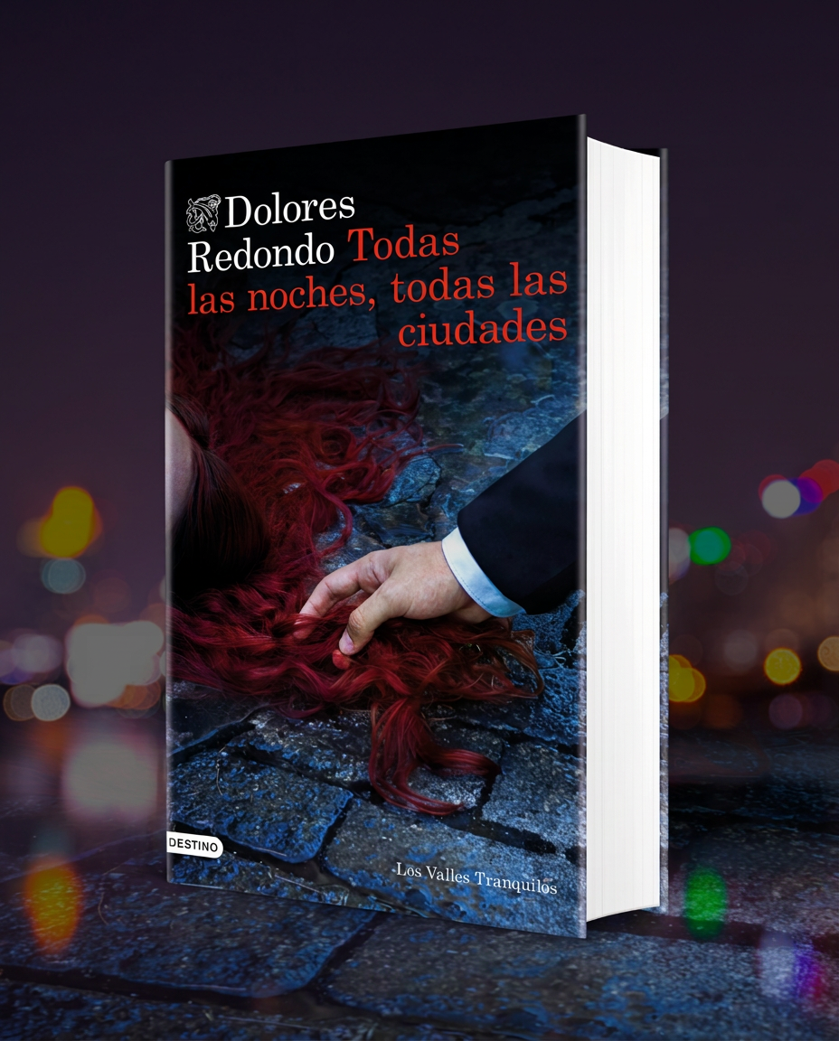 Ejemplar en 3D de Todas las noches, todas las ciudades, de Dolores Redondo